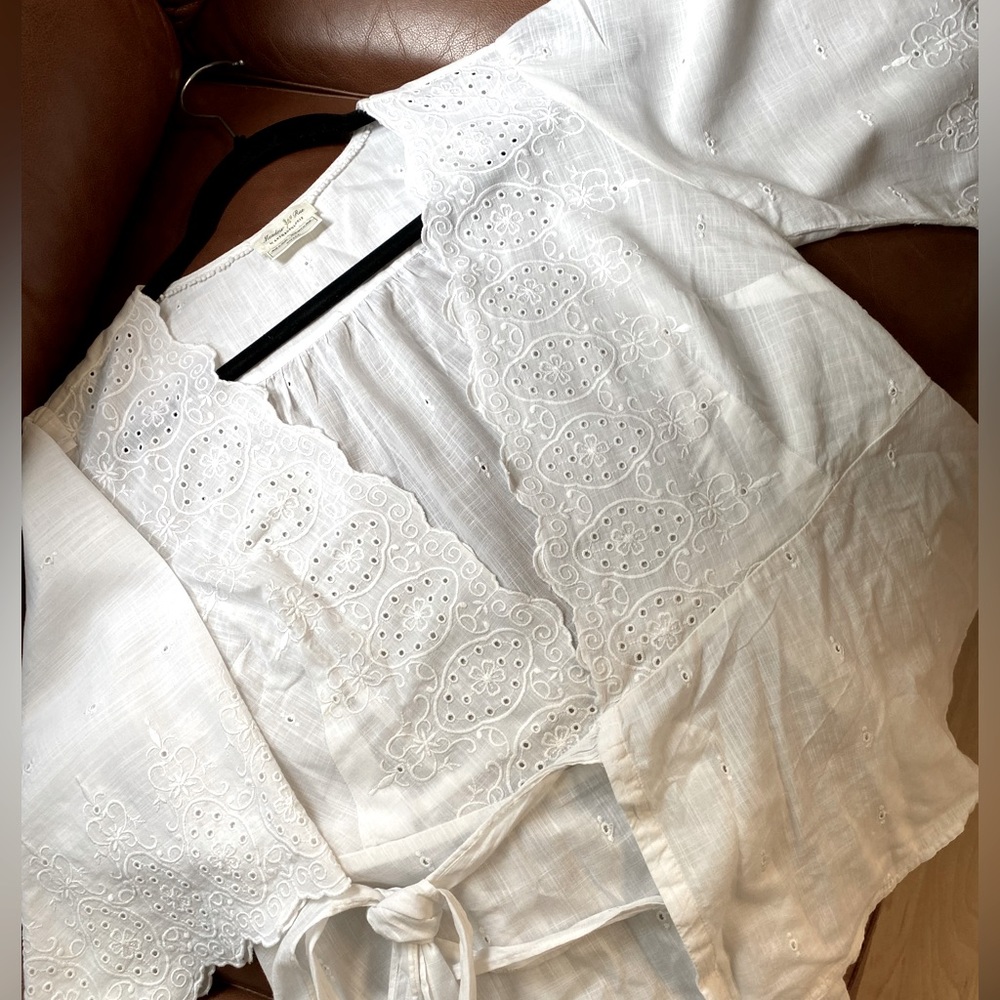 Anthropologie Wrap Tunic